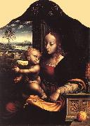 CLEVE, Joos van Virgin and Child vfhg painting